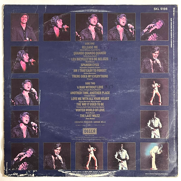 Engelbert Humperdinck - His Greatest Hits - LP (Used Vinyl)