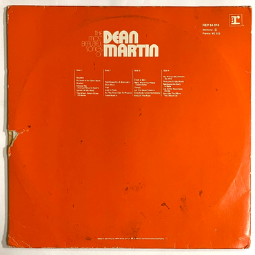 Dean Martin - The Most Beautiful Songs Of Dean Martin - 2LP (Used Vinyl)