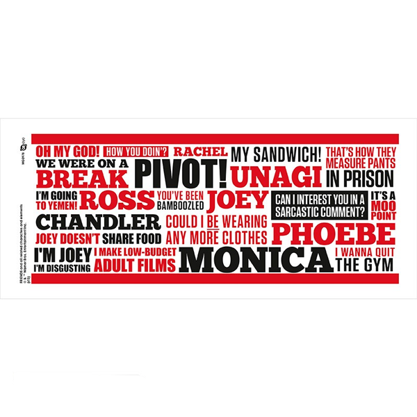 FRIENDS - Quotes - subli - Mug - 320 ml