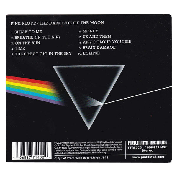 Pink Floyd - The Dark Side Of The Moon (50Th Anniversary Edition) - CD
