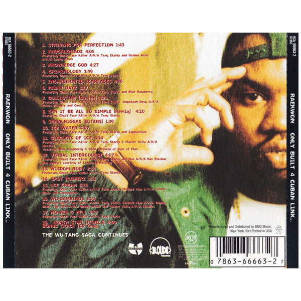 Raekwon - Only Built 4 Cuban Linx - CD