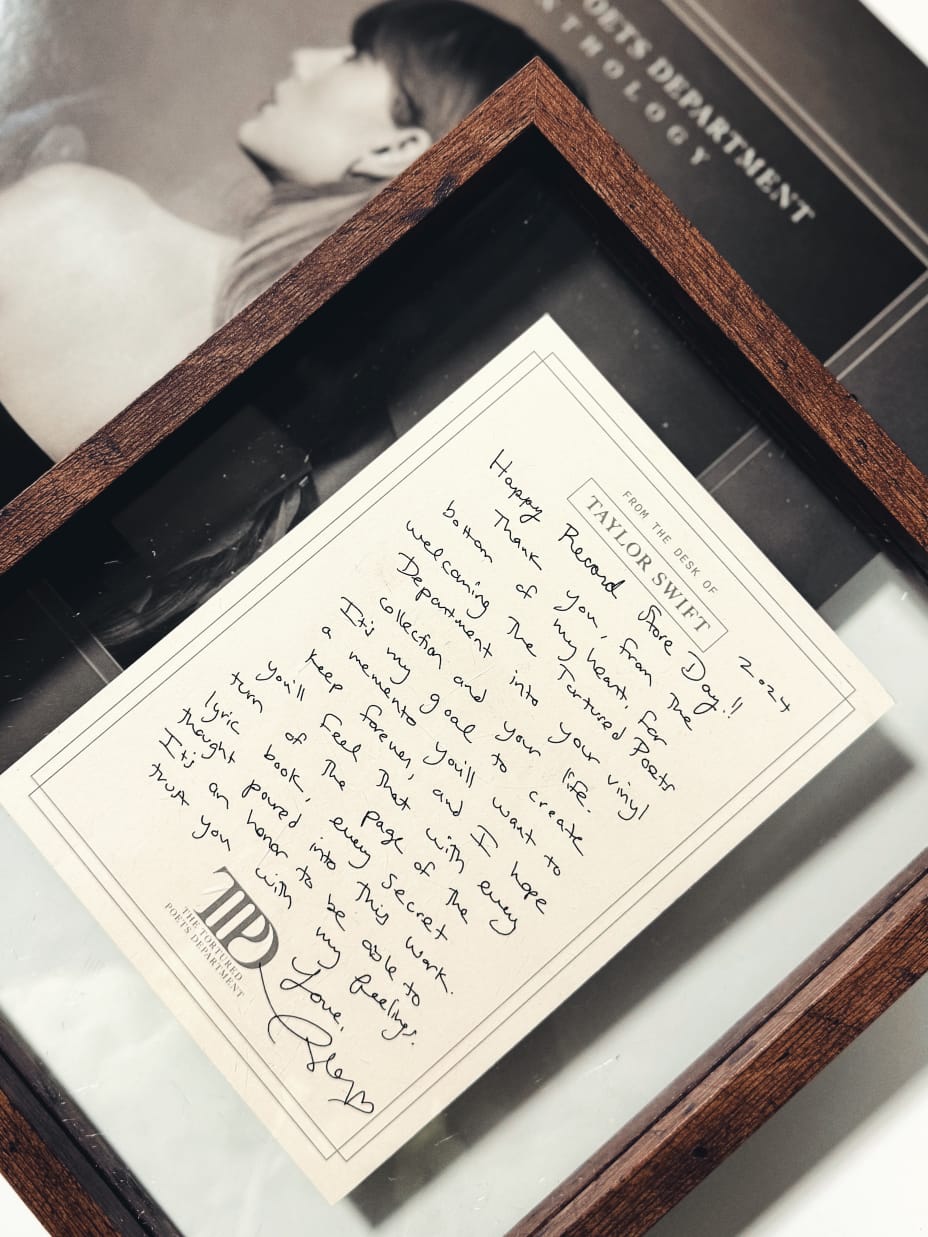 Taylor Swift - The Tortured Poets Department: The Anthology - 4LP + (Limited Edition, Signed Hand Written letter)