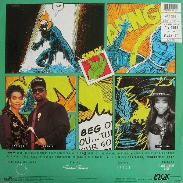 Snap! - Ooops Up - (12"). Shop now online in UAE