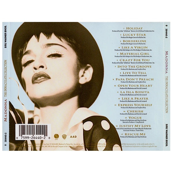 Madonna - The Immaculate Collection - CD