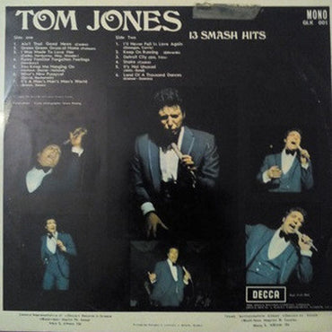 Tom Jones - 13 Smash Hits - LP (Used Vinyl)