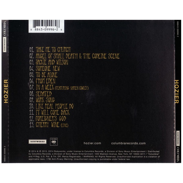 Hozier - Hozier - CD