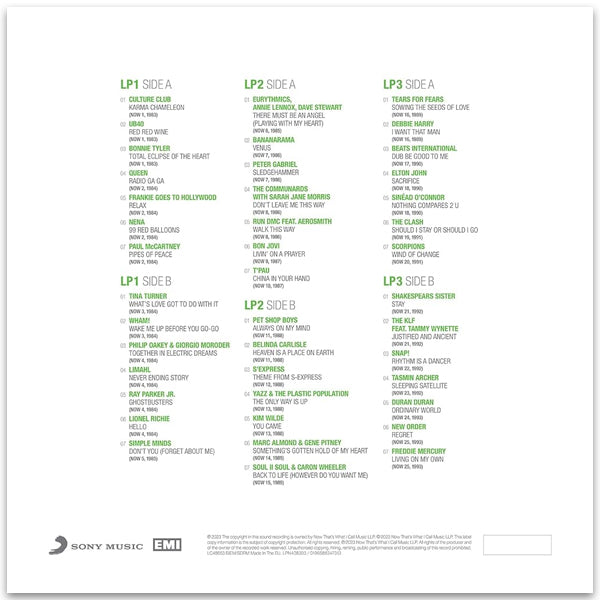 Various Artist - NOW That's What I Call 40 Years: Volume 1 - 1983-1993 (Limited Edition White Vinyl) - 3LP