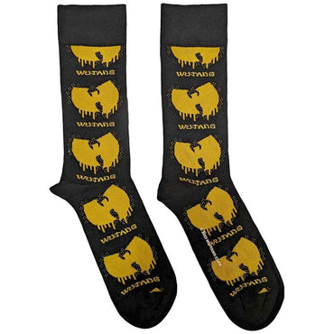 Wu Tang Clan - Socks Dripping Logo - EU 40 - 45. Shop now online in UAE