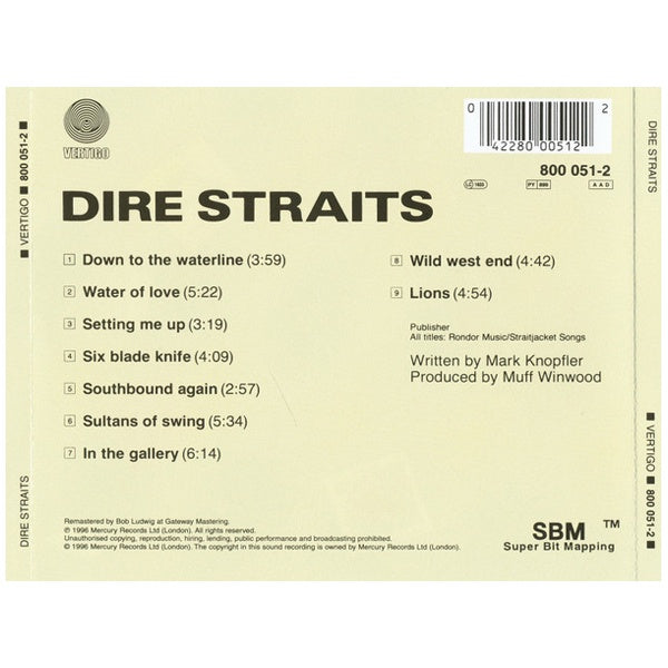 Dire Straits - Dire Straits - CD