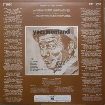 Yves Montand – Portrait Of Yves Montand - LP (Used Vinyl)