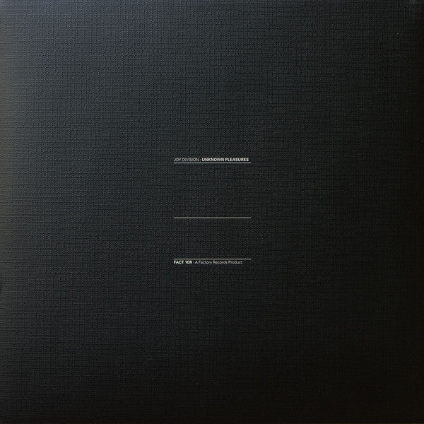 Joy Division - Unknown Pleasures - LP