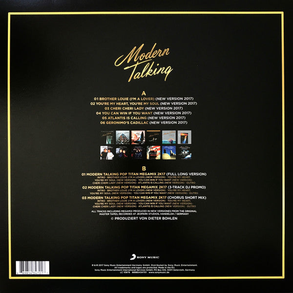 Modern Talking - Back For Gold - The New Versions - LP