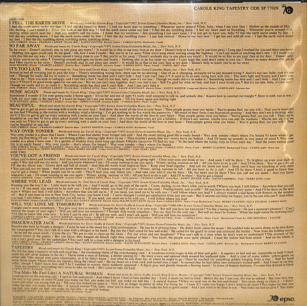 Carole King - Tapestry - LP
