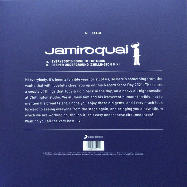 Jamiroquai - Everybody's Going To The Moon - LP (Limited Edition)
