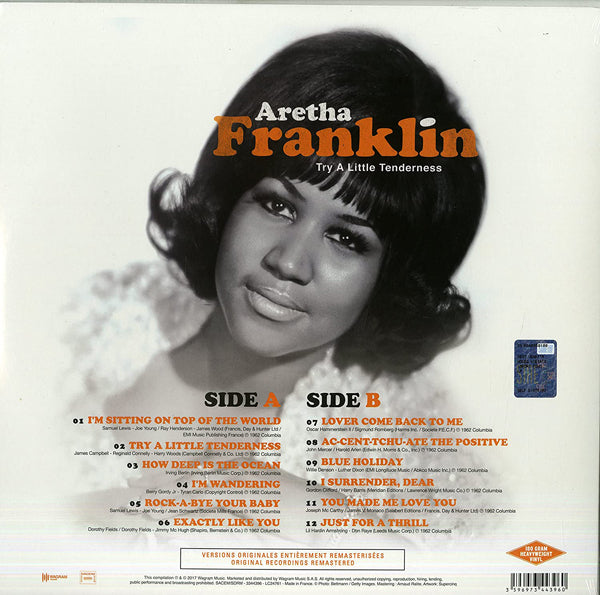 Aretha Franklin - Try A Little Tenderness - LP