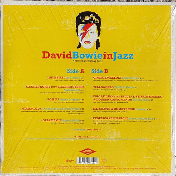 Various Artists - David Bowie In Jazz - A Jazz Tribute To David Bowie - LP