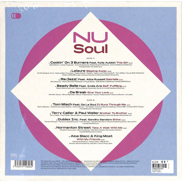 Various Artists - NU Soul The Finest Soul Tracks From The New Generation - LP
