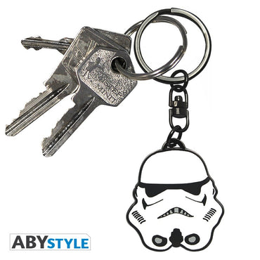 Stormtrooper Helmet Star Wars Official Licensed White High Quality Metal Keychain