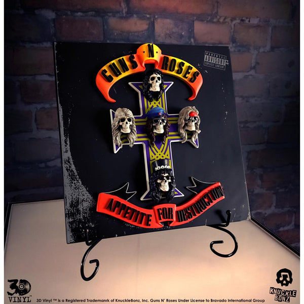 Guns N’ Roses (Appetite for Destruction) 3D Vinyl