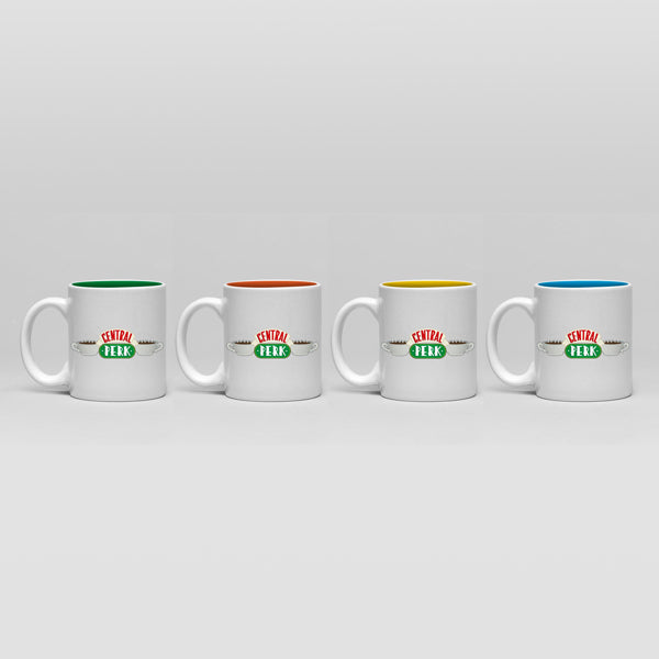 F.R.I.E.N.D.S. Central Perk 150 ml 4x Ceramic Espresso Mug Gift Set