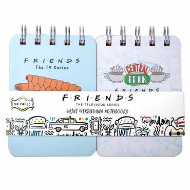 F.R.I.E.N.D.S. Mini Wirebound Notebooks (Set of 2)