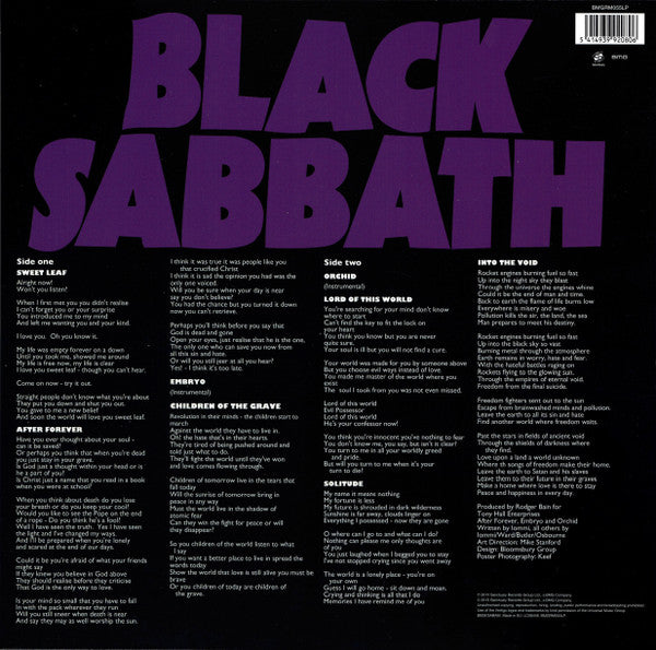 Black Sabbath - Master Of Reality - LP