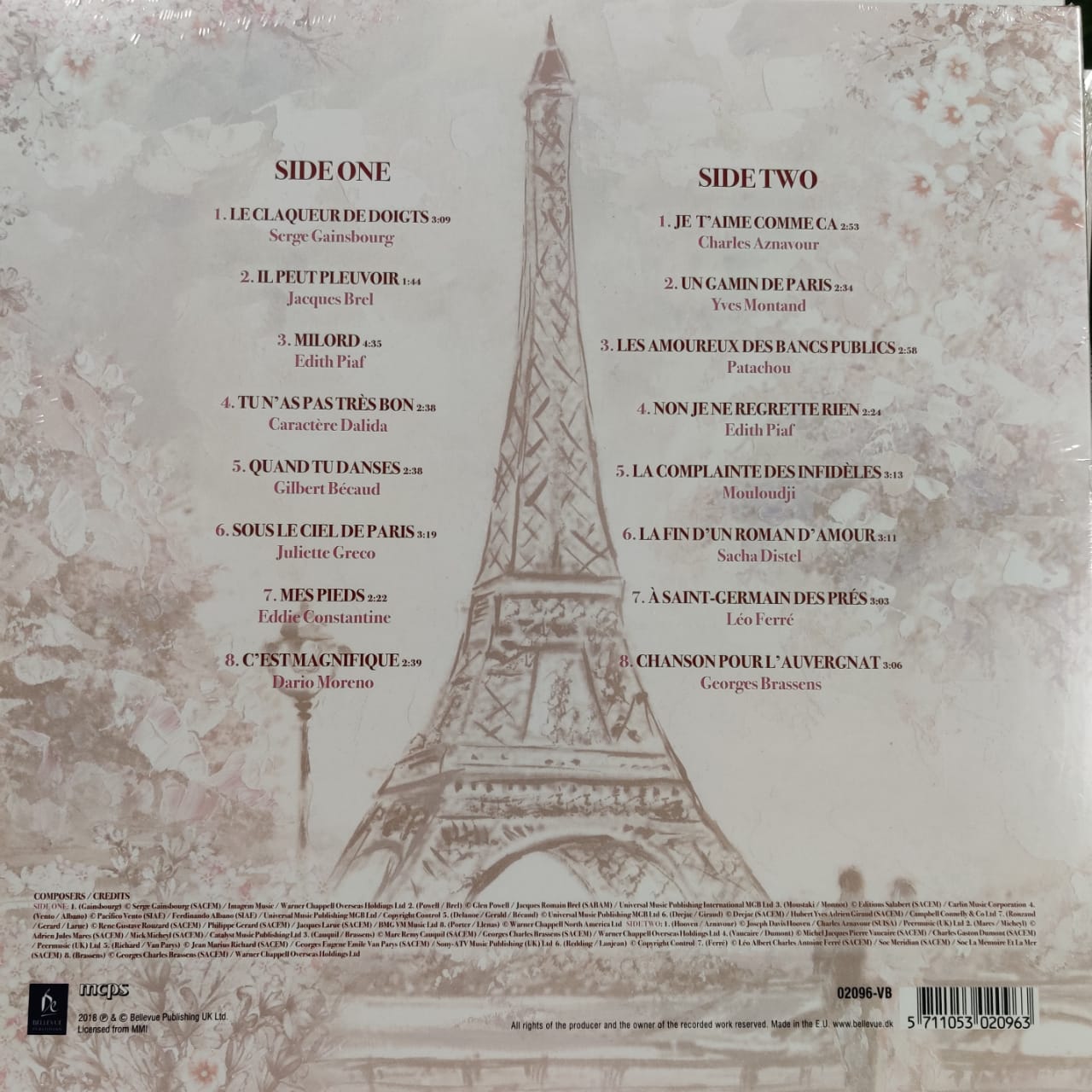 Various Artists - L'amour a Paris - LP