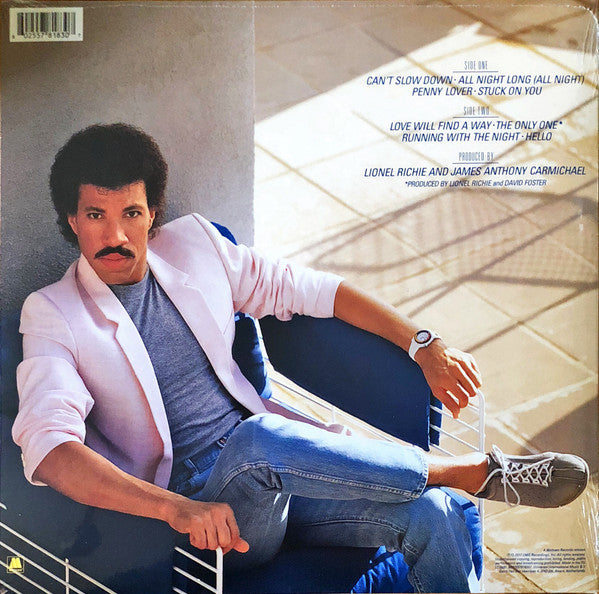 Lionel Richie - Can't Slow Down - LP. Shop now online in UAE