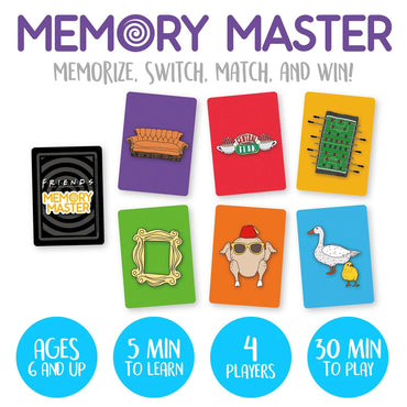 F.R.I.E.N.D.S. Memory Master Official Licensed Card Game