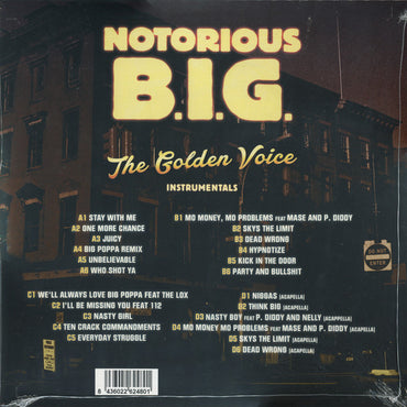 Notorious B.I.G. - The Golden Voice (Instrumentals) - 2LP