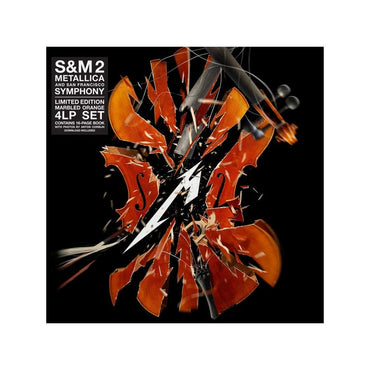 Metallica & San Francisco Symphony - S&M2 - 4LP (Limited Edition Marbled Orange Vinyl)