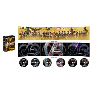 Avengers Triple Pack 3-Movie Collection Blu-ray 4K Ultra HD