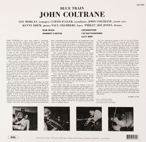 John Coltrane - Blue Train - LP. now music store in dubai