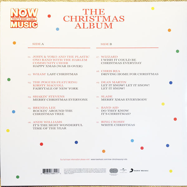 Various Artists - Now That's What I Call Music! The Christmas Album 12 Songs of Christmas - LP