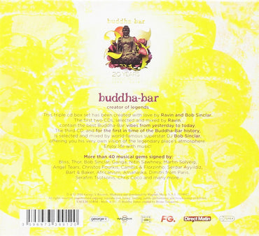 Buddha Bar: 20 Years By Ravin & Bob Sinclar - 3CD