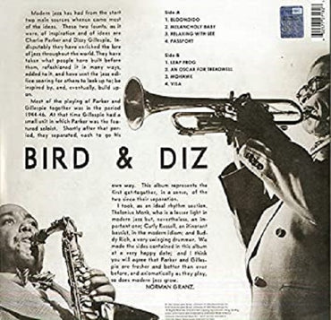 Charlie Parker, Dizzy Gillespie - Bird & Diz - LP