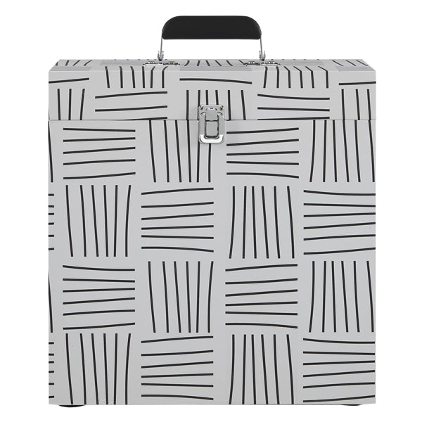 Crosley FUSION Turntable and Carrying Case - Black & White