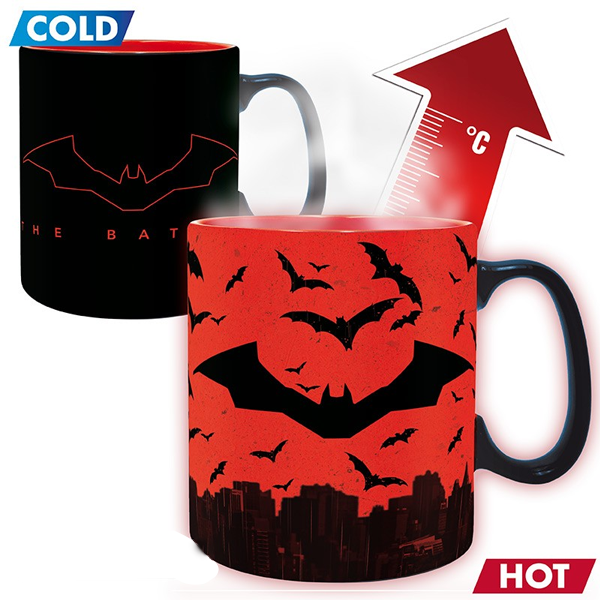 Mug - Heat Change - DC COMICS - 460 ml - The Batman