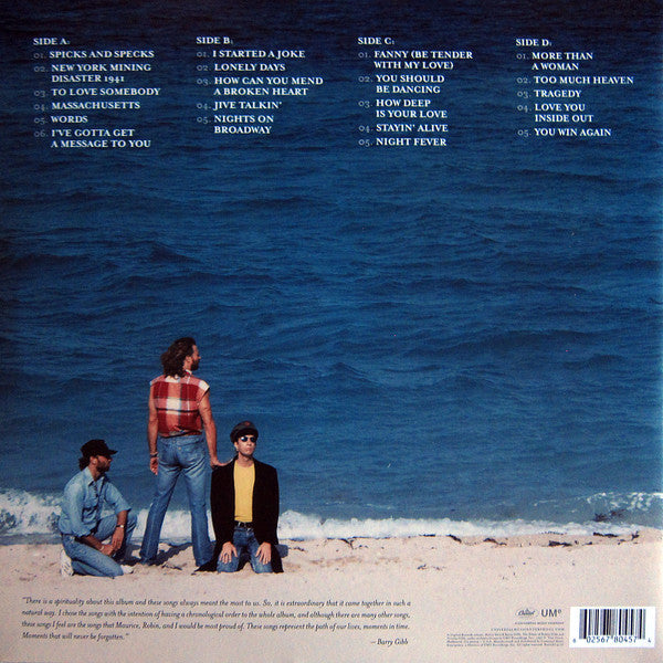 Bee Gees - Timeless (The All-Time Greatest Hits) - 2LP (Limited Edition Clear and Transparent Blue Vinyl)