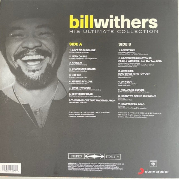 Bill Withers - His Ultimate Collection - LP (Limited Coloured Vinyl - Blue)