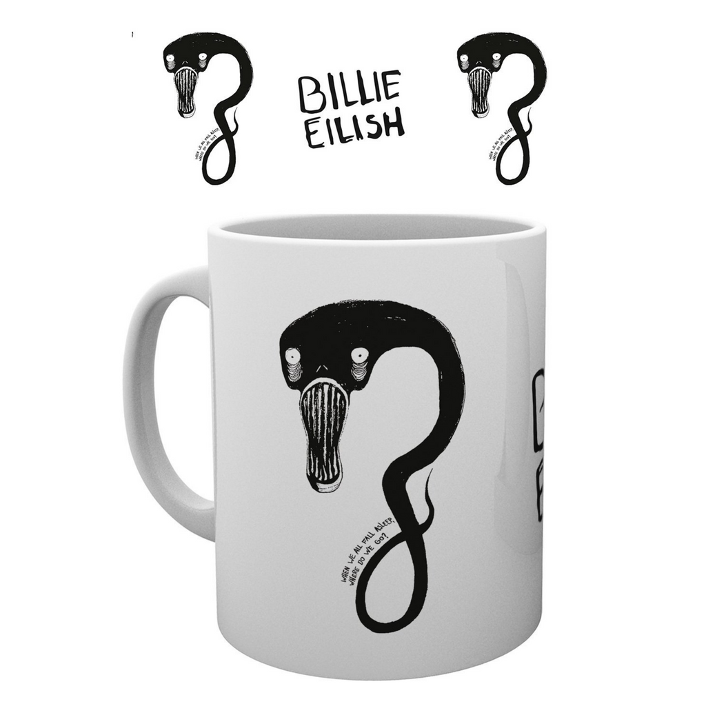 Billie Eilish 'Ghoul' White Mug
