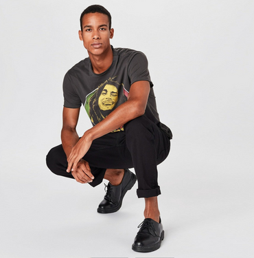 Bob Marley - Could You Be Loved Amplified Vintage Charcoal - T-Shirt