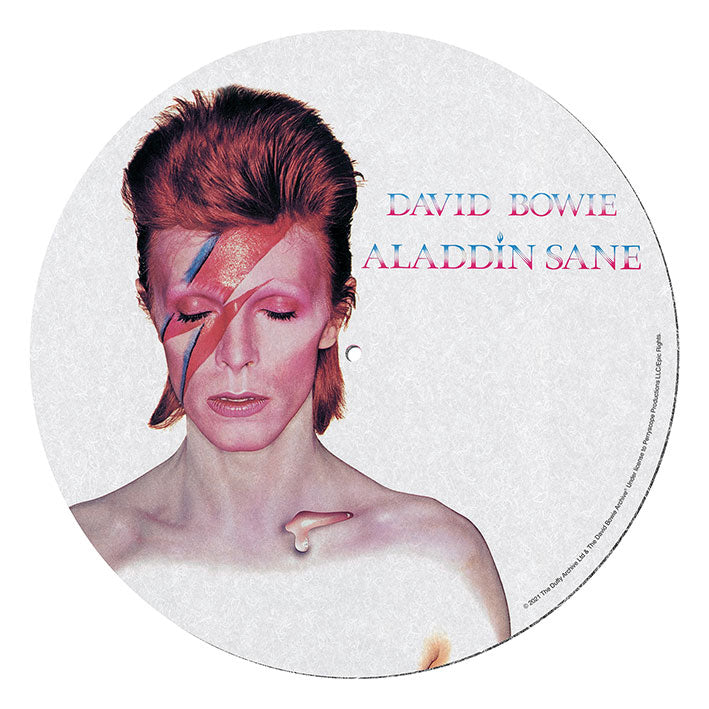 Slipmat - David Bowie Aladdin Sane