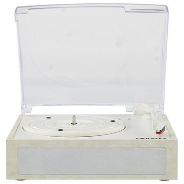Crosley FUSION Turntable and Carrying Case - CREAM