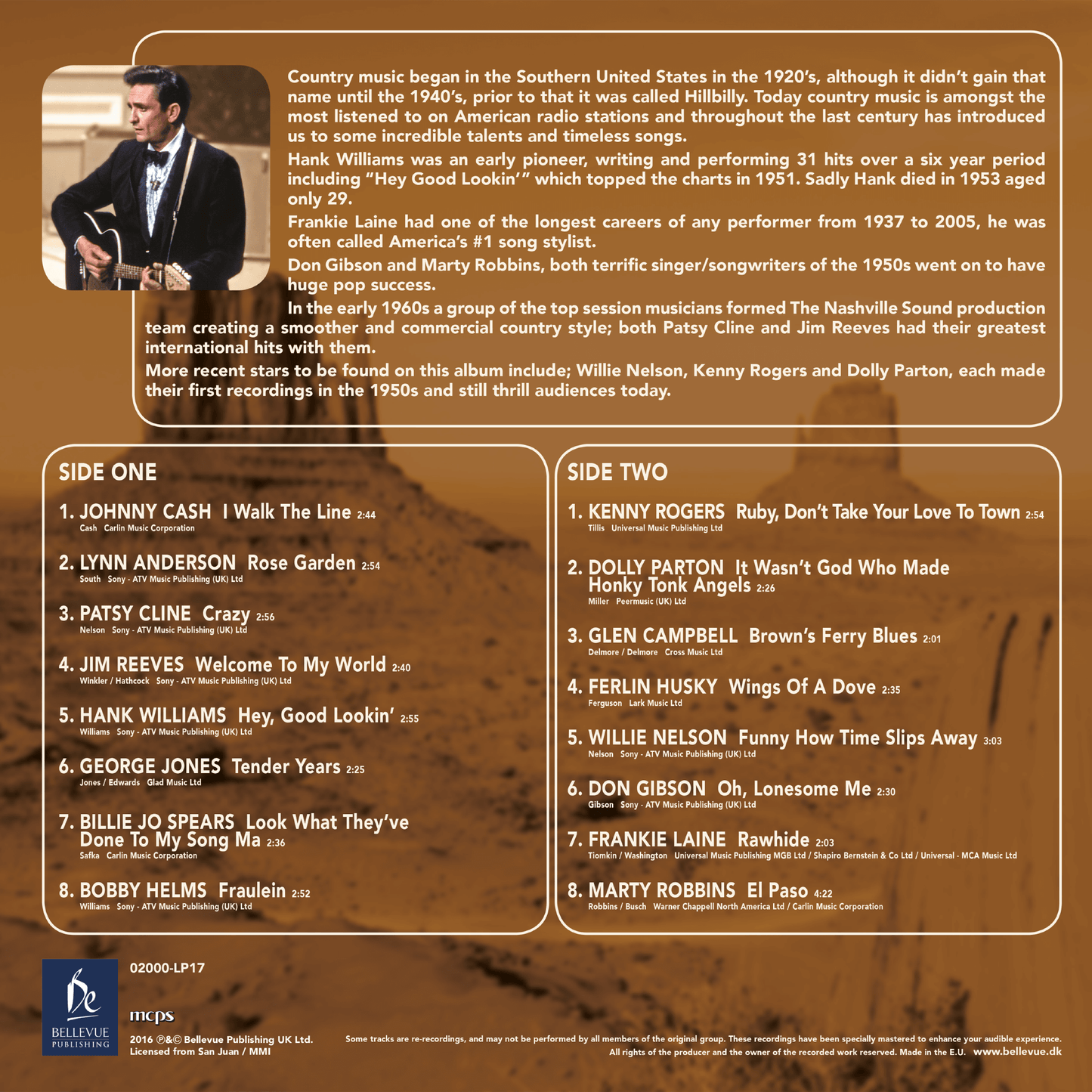 Various Artists - Country's Greatest - LP