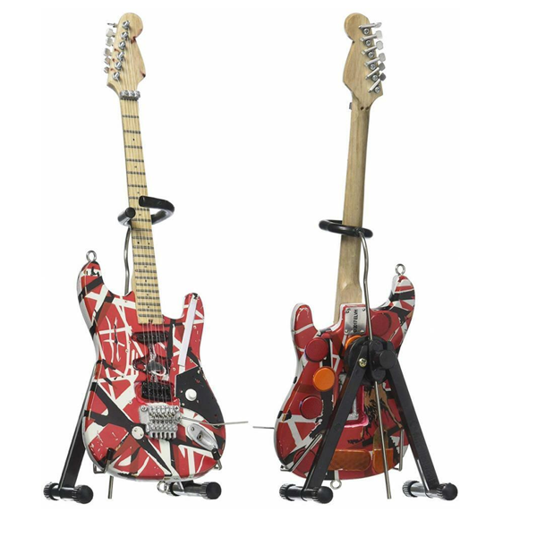 Eddie Van Halen Frankenstein Mini Guitar Replica Collectible