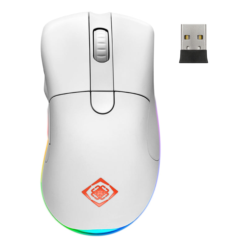 Deltaco Gaming GAM-107-W WM90 Omron Switches DPI White Gaming Mouse
