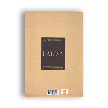 LISA - FIRST SINGLE ALBUM LALISA (GOLD Ver.)