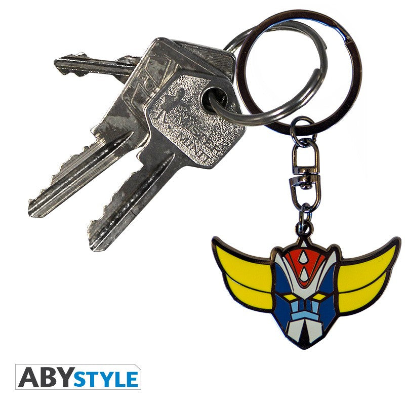 UFO Super Robot Grendizer Head/Helmet Licensed Multi-color High Quality Metal Keychain
