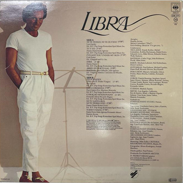 Julio Iglesias - Libra - LP (Used Vinyl)